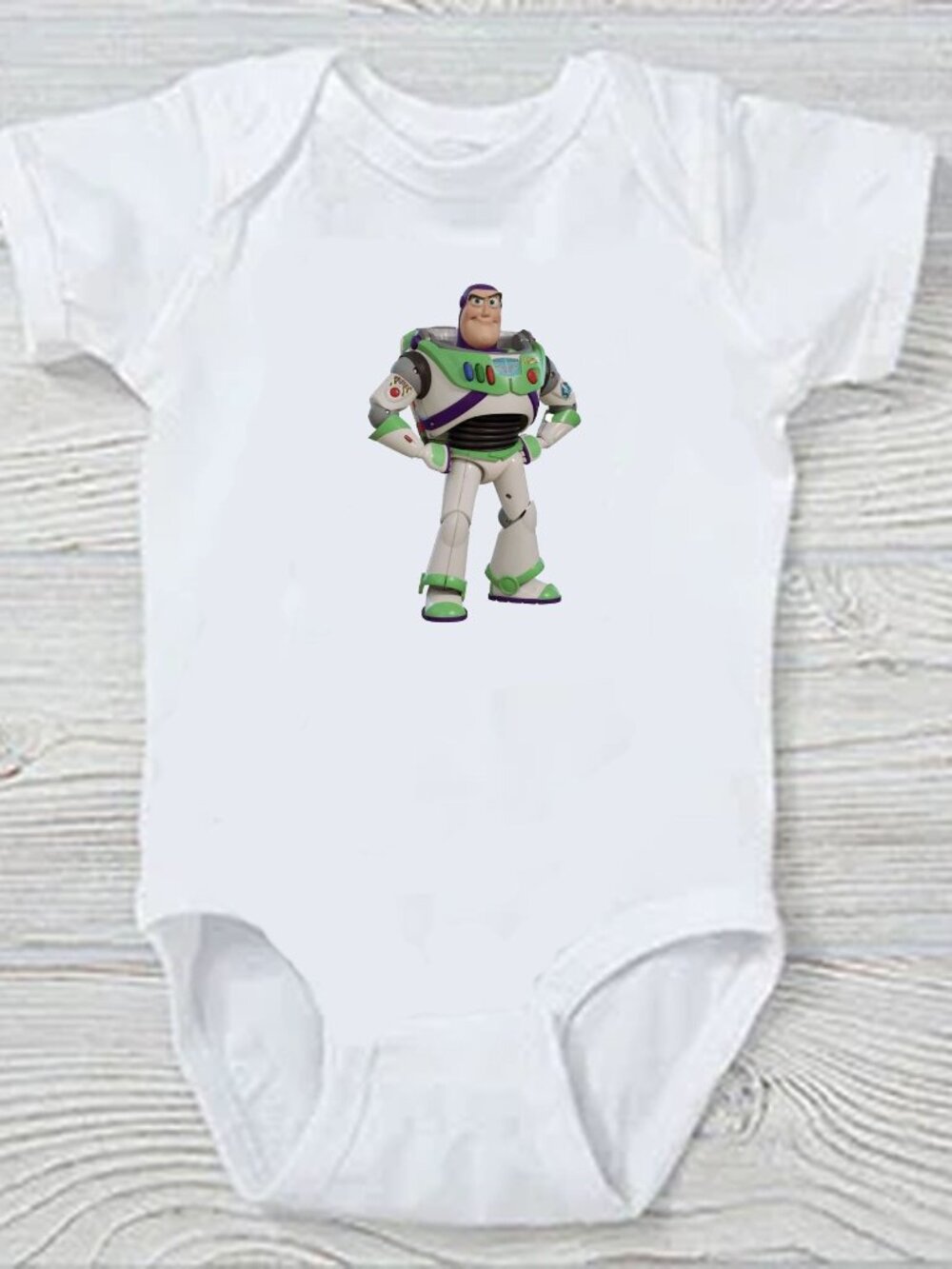 Toy Story Buzz Light Year Funny Baby Onesie